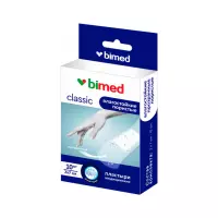 Бимед Classic пластырь влагостойкий пористый прозрачный 2х7 см 10 шт