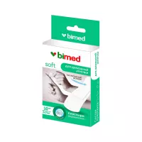 Бимед Soft для домашней аптечки пластырь белого цвета на нетканой основе гипоаллергенный 2х7 см 10 шт