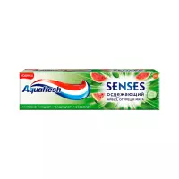 Aquafresh Senses Освежающий арбуз зубная паста 75 мл туба 1 шт