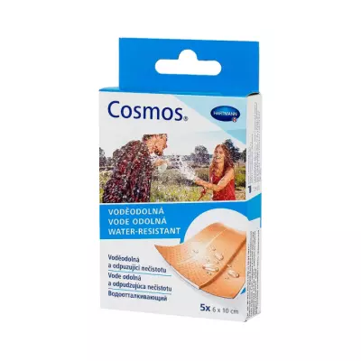 Cosmos Water-resistant пластырь водоотталкивающий нестерильный 6х10 см 5 шт Hartmann
