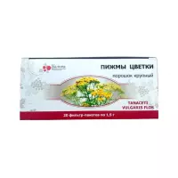 Пижмы цветки порошок крупный 1,5 г фильтр-пакет 20 шт