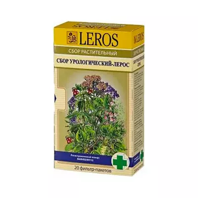 Сбор урологический-Лерос сбор растительный 1,5 г фильтр-пакет 20 шт