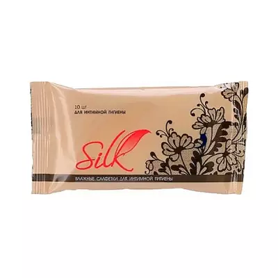 Silk салфетки влажные для интимной гигиены 10 шт