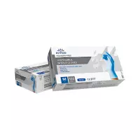 Перчатки смотровые нитриловые неопудренные нестерильные размер M 100 шт Intco Medical