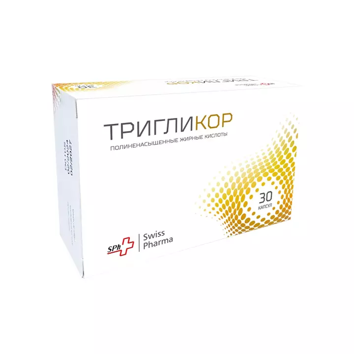ТриглиКор капсулы 1,45 г 30 шт Swiss Pharma