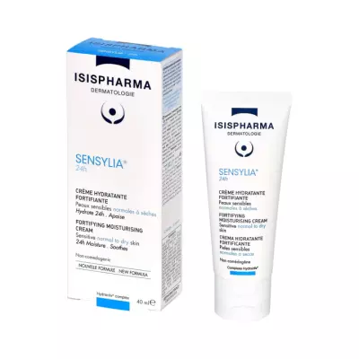 IsisPharma Sensylia 24h увлажняющий укрепляющий крем для чувствительной нормальной и обезвоженной кожи 40 мл 1 шт