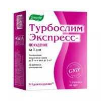Турбослим экспресс-похудение капсулы и саше 18+3 шт Эвалар