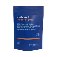 Ортомоль Джуниор Омега Плюс жевательные ириски 5 г 30 шт Orthomol