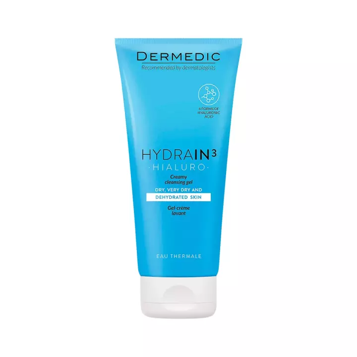 Dermedic Hydrain3 Hialuro кремовый гель для умывания лица и тела 200 мл 1 шт