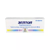 Зептол 200 мг таблетки пролонгированного действия 30 шт