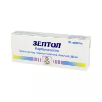 Зептол 200 мг таблетки пролонгированного действия 30 шт