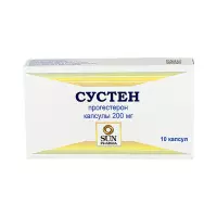 Сустен 200 мг капсулы 10 шт