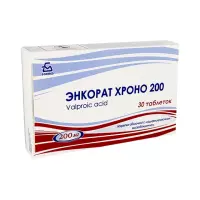 Энкорат Хроно 200 мг таблетки с модифицированным высвобождением 30 шт