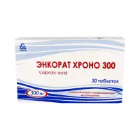 Энкорат Хроно 300 мг таблетки с модифицированным высвобождением 30 шт