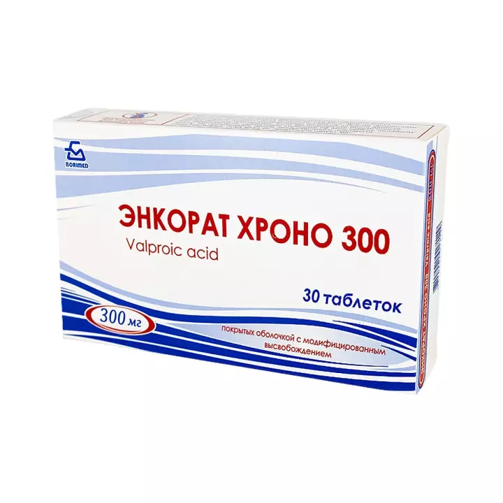 Энкорат Хроно 300 мг таблетки с модифицированным высвобождением 30 шт