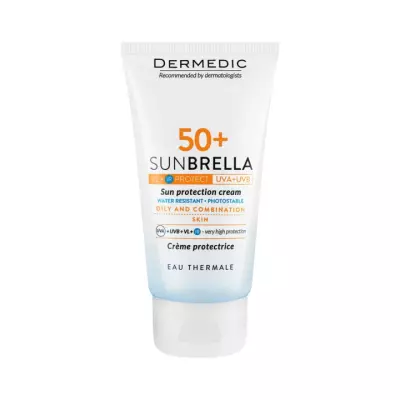 Dermedic Sunbrella cолнцезащитный крем SPF 50+ для жирной и смешанной кожи 50 мл 1 шт
