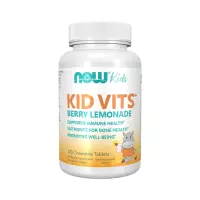 NOW Детские витамины Ягодный лимонад таблетки жевательные 1300 мг 120 шт