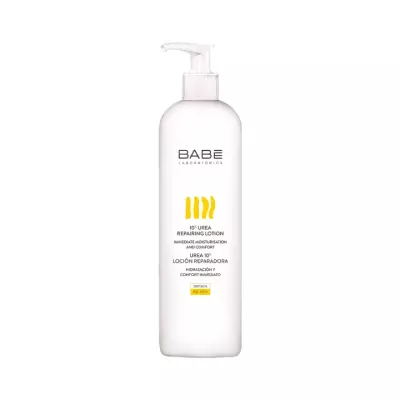 Laboratorios Babe восстанавливающий лосьон для сухой и чувствительной кожи с 10 % мочевины 500 мл 1 шт