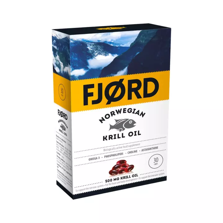 Фьорд Норвежский крилевый жир капсулы 0,715 г 30 шт