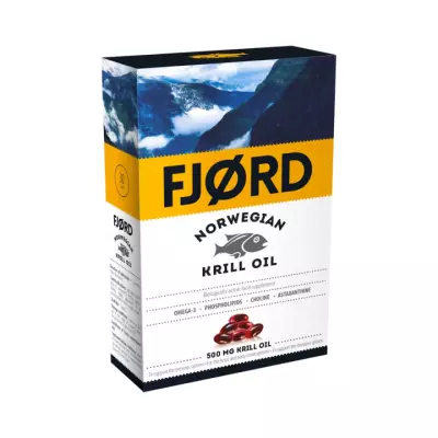Фьорд Норвежский крилевый жир капсулы 0,715 г 60 шт