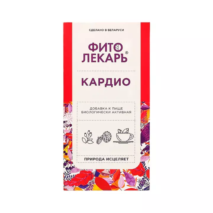 Фитолекарь Кардио 1,7 г фильтр-пакет 25 шт