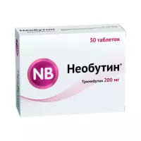Необутин 200 мг таблетки 30 шт