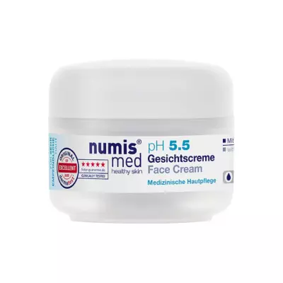 Numis Med pH 5,5 успокаивающий крем для лица день-ночь для чувствительной кожи с пантенолом 50 мл 1 шт