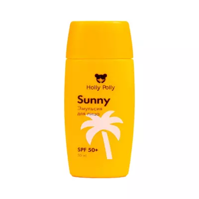 Holly Polly Sunny солнцезащитная эмульсия для лица SPF 50+ 50 мл 1 шт