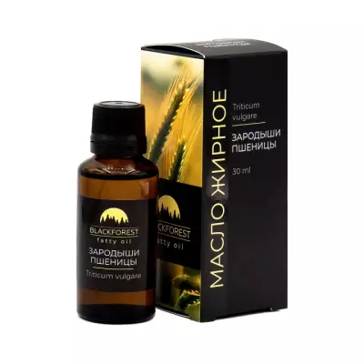 Масло косметическое жирное Зародыши пшеницы 30 мл 1 шт BlackForest