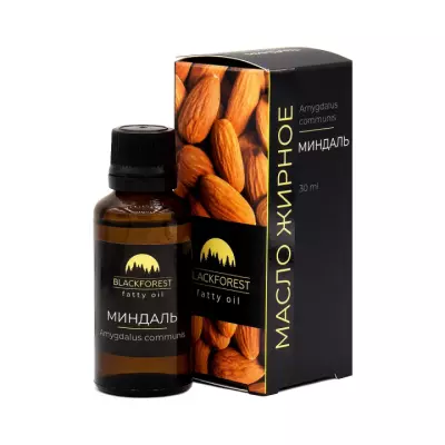 Масло косметическое жирное Миндаль 30 мл 1 шт BlackForest