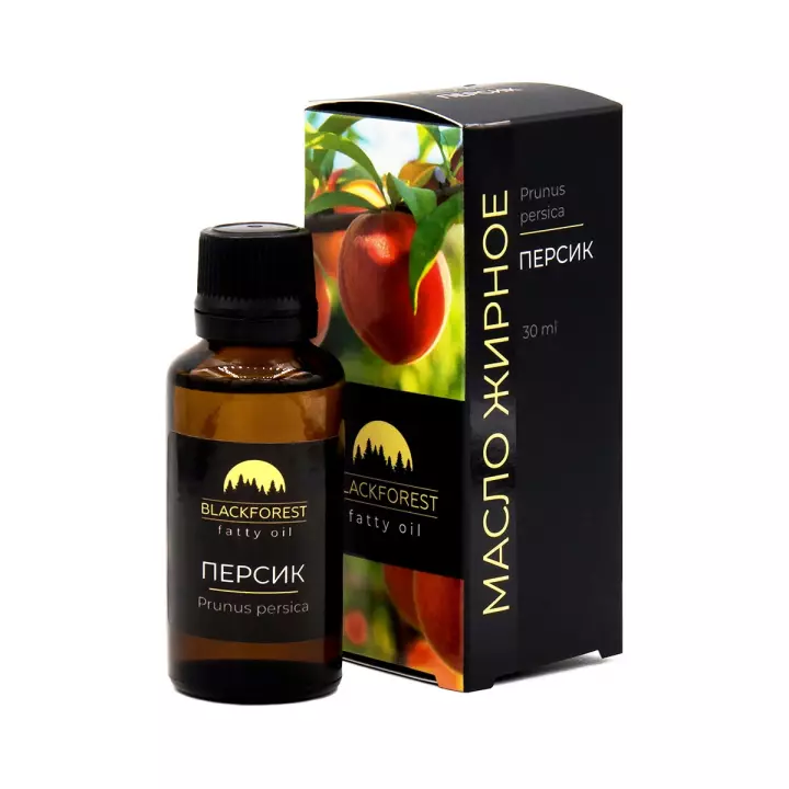 Масло косметическое жирное Персик 30 мл 1 шт BlackForest