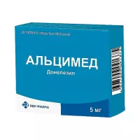 Альцимед 5 мг таблетки покрытые пленочной оболочкой 28 шт