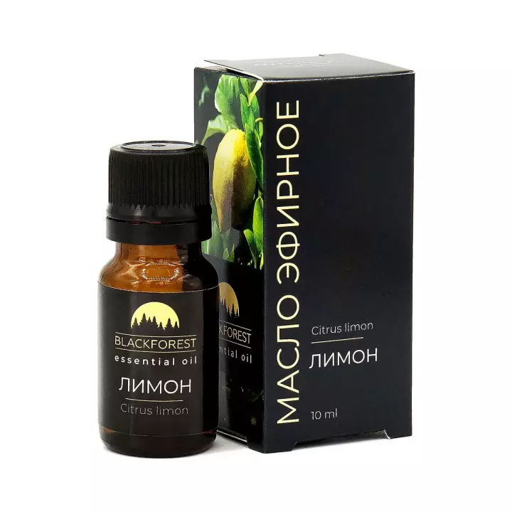 Масло эфирное Лимон 10 мл 1 шт BlackForest