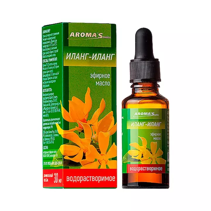 Масло эфирное водорастворимое Иланг-иланг 30 мл 1 шт AROMA'Saules
