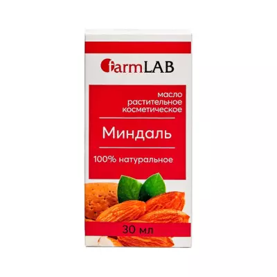 Масло косметическое Миндаль 30 мл 1 шт FarmLAB