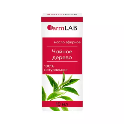 Масло эфирное Чайное дерево 10 мл 1 шт FarmLAB