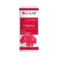 Масло эфирное Герань 10 мл 1 шт FarmLAB