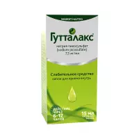 Гутталакс 7,5 мг/мл капли для приема внутрь 15 мл флакон 1 шт