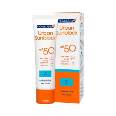 Novaclear Urban Sunblock защитный крем для сухой кожи SPF 50+ 40 мл 1 шт