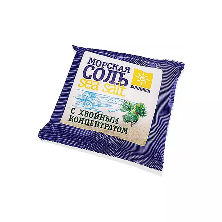 Морская природная косметическая соль с хвойным концентратом 1000 г 1 шт Медикалфорт