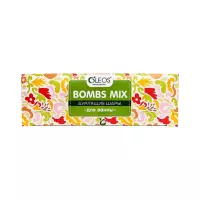 Олеос Бурлящий шар клубника + шоколад + тархун набор бомбочек для ванны 110 г 3 шт