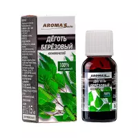 Деготь березовый косметический 15 мл 1 шт AROMA'Saules