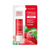Kyoko Клубника питательная гигиеническая помада 1 шт