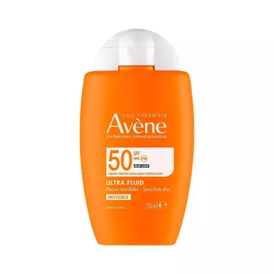 Avene ультралегкий солнцезащитный невидимый флюид для лица SPF 50 50 мл 1 шт