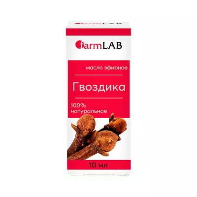 Масло эфирное Гвоздика 10 мл 1 шт FarmLAB
