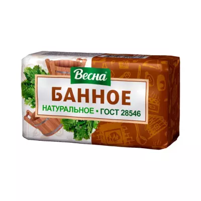 Весна банное мыло туалетное твердое 140 г 1 шт