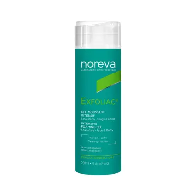 Noreva Exfoliac интенсивный пенящийся гель для лица и тела 200 мл 1 шт