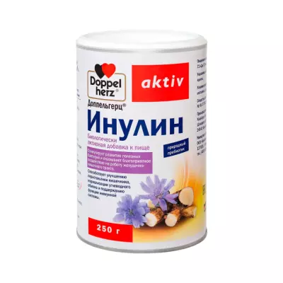 Доппельгерц Актив Инулин порошок 250 г банка 1 шт
