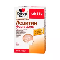 Доппельгерц Актив Лецитин Форте 1200 мг капсулы 30 шт