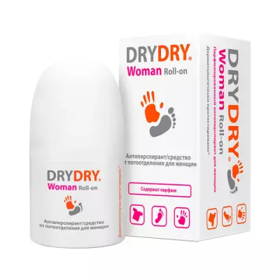 DryDry Woman парфюмированный антиперспирант от нормального и обильного потоотделения для женщин 50 мл 1 шт
